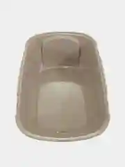 Туалет для кошек Nestor Jumbo, белый, мокка