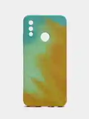 Хаки чехол Huawei P Smart 2019 / Honor 10 Lite, Хонор 10 Лайт, силиконовый с мягким подкладом