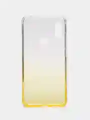Желтый чехол-накладка на Xiaomi Redmi Note 6 Gradient, силиконовый, с усиленной защитой