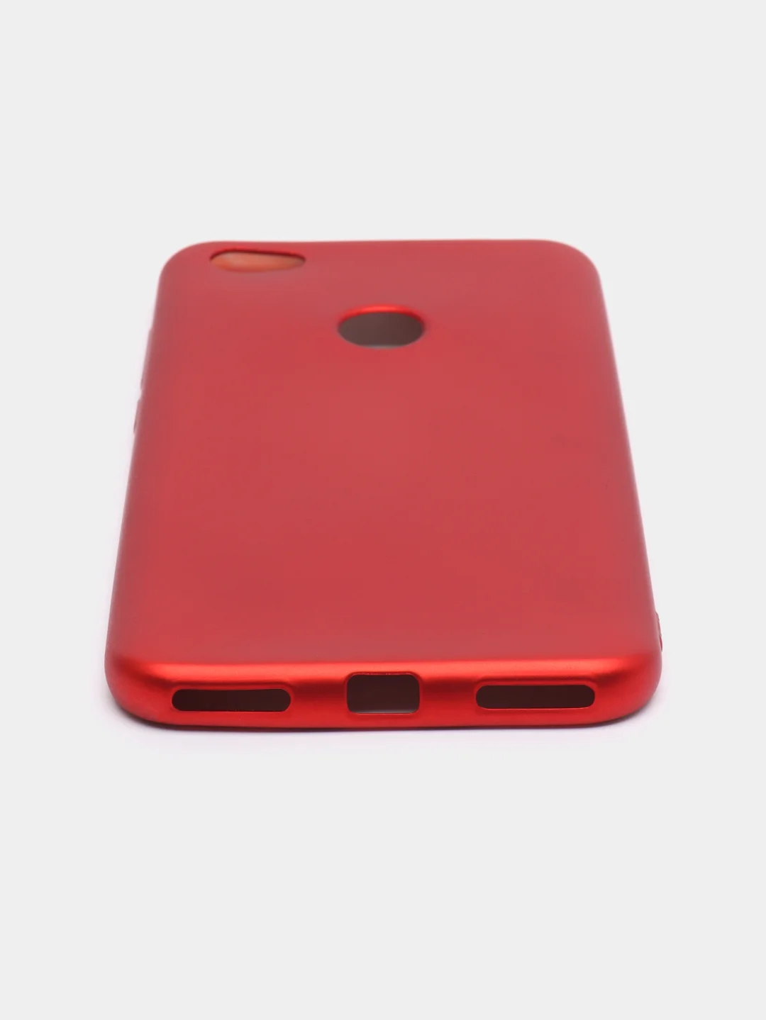 Красный силиконовый чехол для Xiaomi Redmi Note 5 A