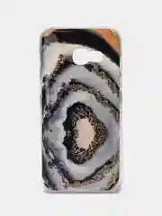 Хаки чехол Samsung Galaxy A3 2017 / SM-A320, Галакси А3 2017, силиконовый с мраморным рисунком