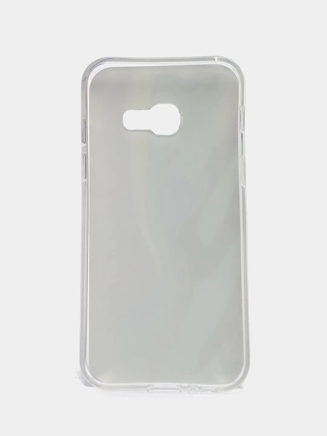 Бирюзовый чехол Samsung Galaxy A3 2017 / SM-A320, Галакси А3 2017, силиконовый с мраморным рисунком