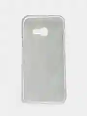 Бирюзовый чехол Samsung Galaxy A3 2017 / SM-A320, Галакси А3 2017, силиконовый с мраморным рисунком