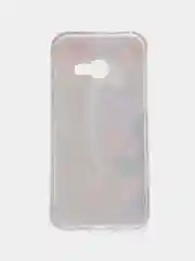 Пурпурный чехол Samsung Galaxy A3 2017 / SM-A320, Галакси А3 2017, силиконовый с мраморным рисунком