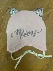 Алый шапка кошечка