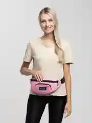 Сумка-бананка на пояс Pink, спортивная сумка, для бега, подростковая