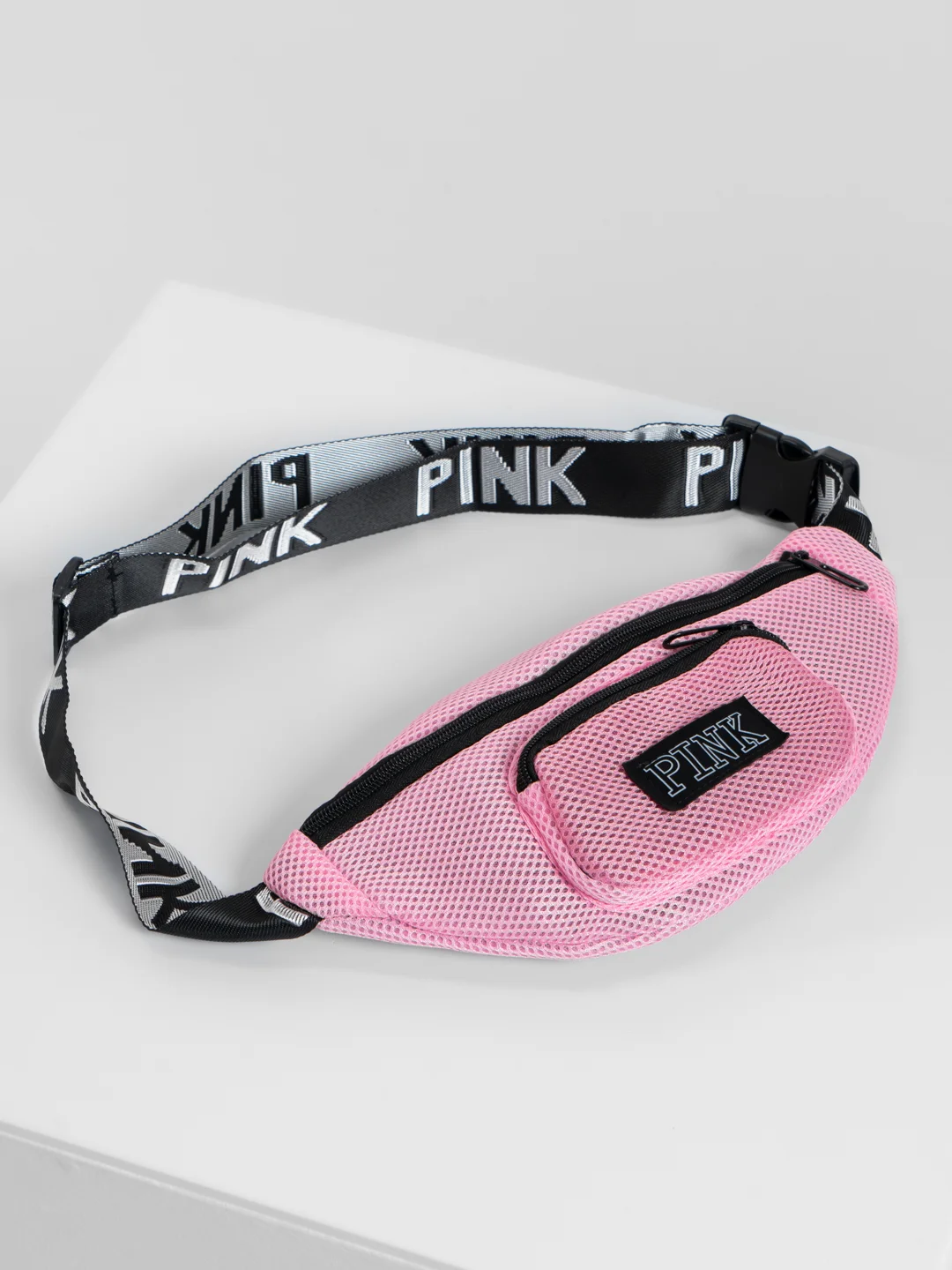 Сумка-бананка на пояс Pink, спортивная сумка, для бега, подростковая