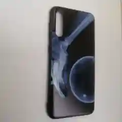 Чехол для Samsung A50, силиконовый, с рисунком