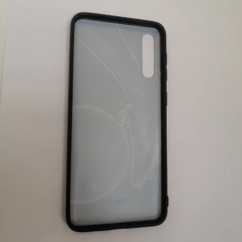 Чехол для Samsung A50, силиконовый, с рисунком