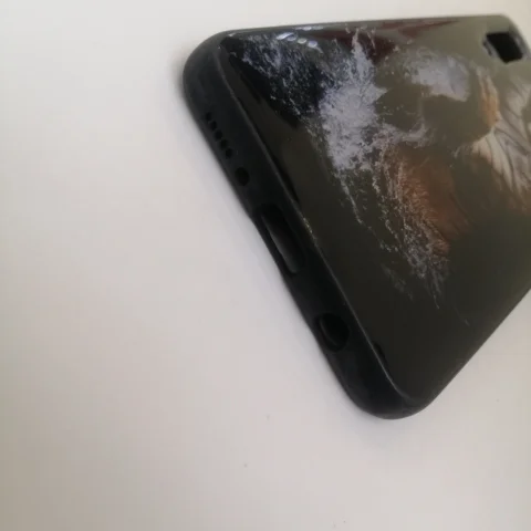 Чехол для Samsung A50, силиконовый, с рисунком