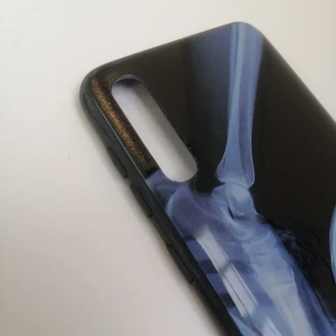 Чехол для Samsung A50, силиконовый, с рисунком