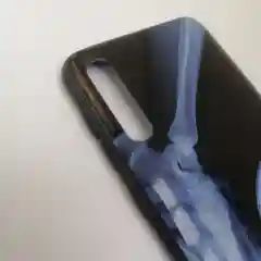 Чехол для Samsung A50, силиконовый, с рисунком