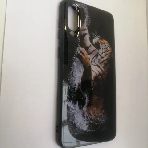 Чехол для Samsung A50, силиконовый, с рисунком