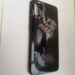 Чехол для Samsung A50, силиконовый, с рисунком