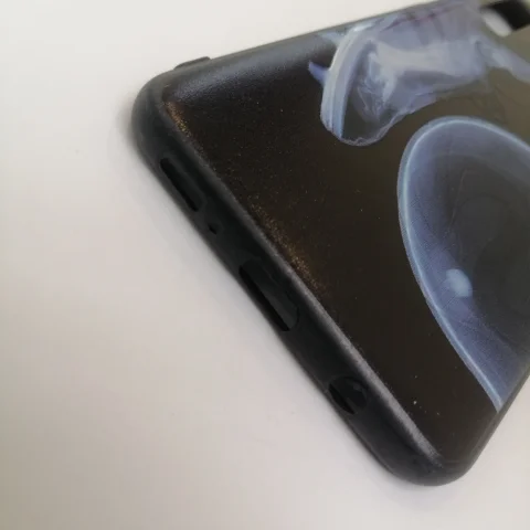 Чехол для Samsung A50, силиконовый, с рисунком