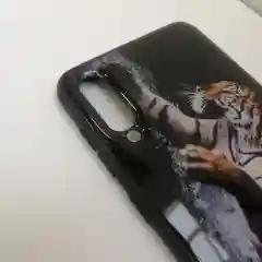 Чехол для Samsung A50, силиконовый, с рисунком