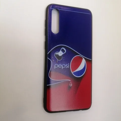 Чехол для Samsung A50, силиконовый, с рисунком