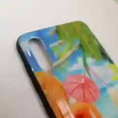 Чехол для Samsung A50, силиконовый, с рисунком