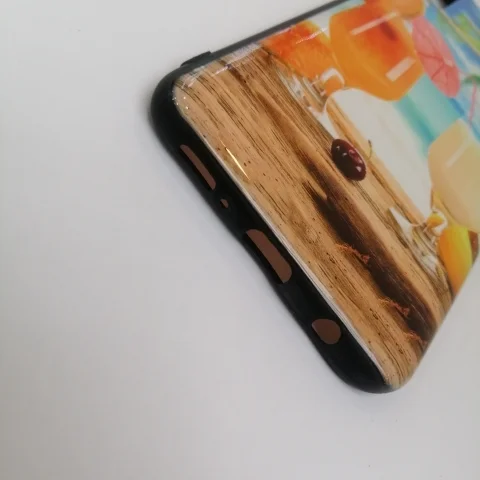 Чехол для Samsung A50, силиконовый, с рисунком