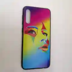 Чехол для Samsung A50, силиконовый, с рисунком