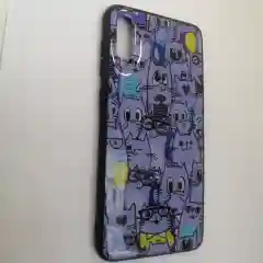 Чехол для Samsung A50, силиконовый, с рисунком