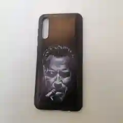Чехол для Samsung A50, силиконовый, с рисунком