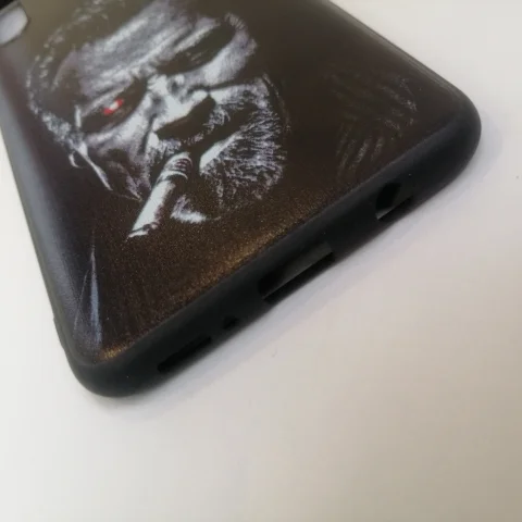 Чехол для Samsung A50, силиконовый, с рисунком