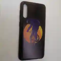 Чехол для Samsung A50, силиконовый, с рисунком
