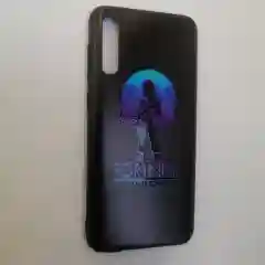 Чехол для Samsung A50, силиконовый, с рисунком