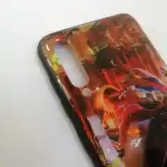 Чехол для Samsung A50, силиконовый, с рисунком