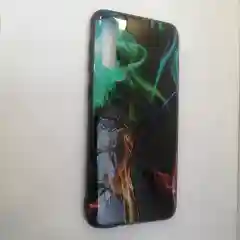 Чехол для Samsung A50, силиконовый, с рисунком