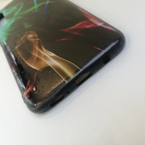 Чехол для Samsung A50, силиконовый, с рисунком