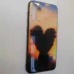 Чехол для Samsung A50, силиконовый, с рисунком