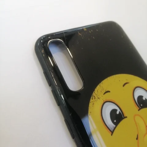 Чехол для Samsung A50, силиконовый, с рисунком