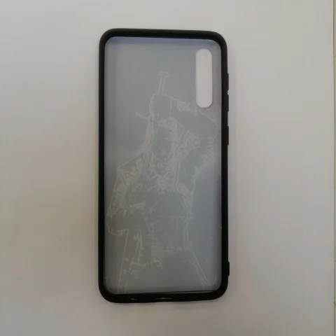 Чехол для Samsung A50, силиконовый, с рисунком