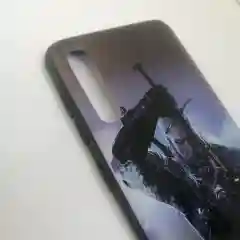 Чехол для Samsung A50, силиконовый, с рисунком