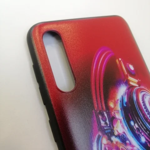 Чехол для Samsung A50, силиконовый, с рисунком
