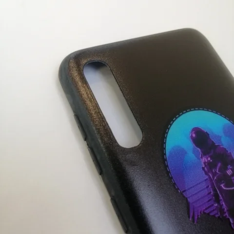 Чехол для Samsung A50, силиконовый, с рисунком