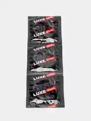 Текстурированные презервативы LUXE Royal Exotica, 3 штуки