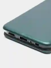 Зеленый чехол-книжка для Samsung Galaxy A03 Core