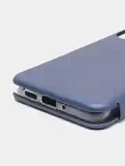 Синий чехол-книжка для Samsung Galaxy A73 (Самсунг Галакси А73)