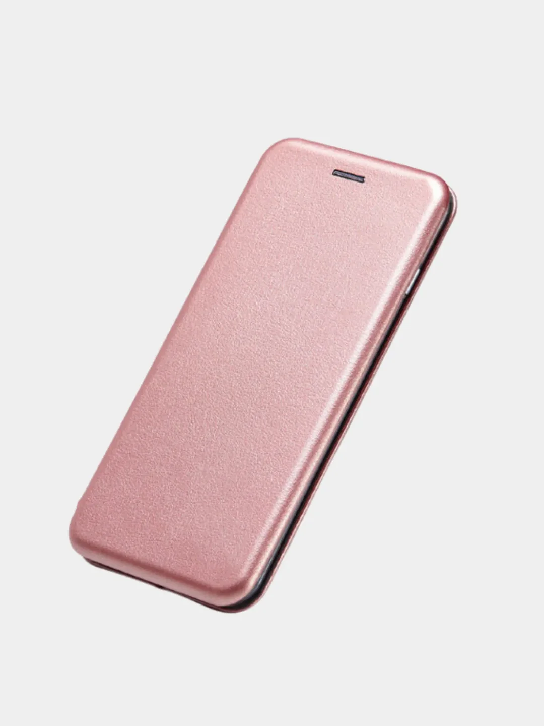 Розовый чехол-книжка для Realme C21 / C21Y, C3 / 5 / 6i, C30 / C30S / С31 / С33 / C35