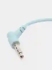 Голубой проводные вакуумные наушники More Choice G20, с микрофоном, jack 3.5 мм