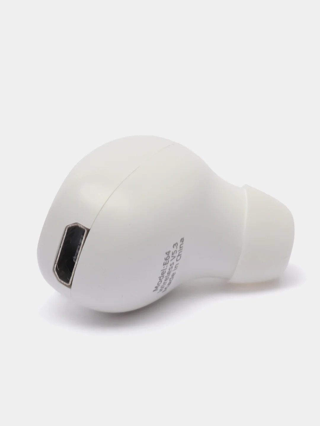 Белый беспроводная Bluetooth-гарнитура Hoco E64, вакуумные наушники с микрофоном
