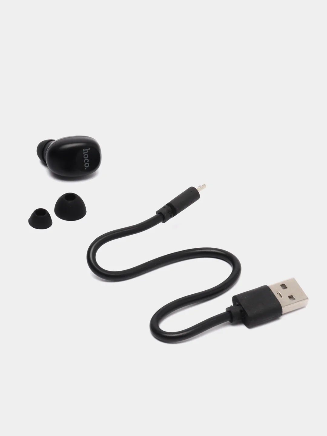 Черный беспроводная Bluetooth-гарнитура Hoco E64, вакуумные наушники с микрофоном