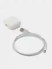 Белый bluetooth наушники Hoco EW10 с беспроводной зарядкой