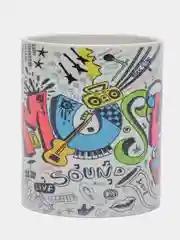 Кружка подарочная, сувенирная с принтом " Music. Музыка "