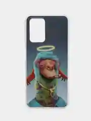 Голубой силиконовый чехол Xiaomi Redmi 9 / 9A / 12 / 12X / 9T / 9C / 9A / 10 / Poco M3, с рисунком