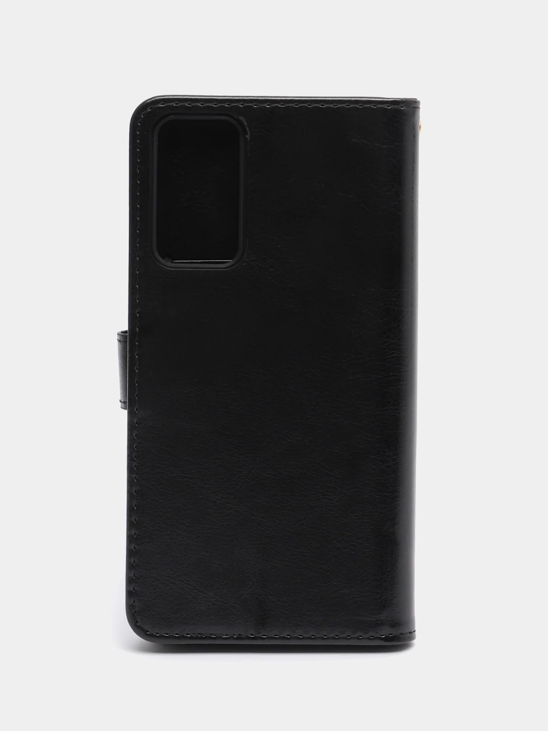 Черный кожаный PU чехол-книжка Xiaomi Redmi Note 11 Pro 4G