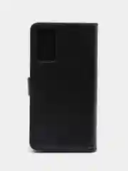 Черный кожаный PU чехол-книжка Xiaomi Redmi Note 11 Pro 4G